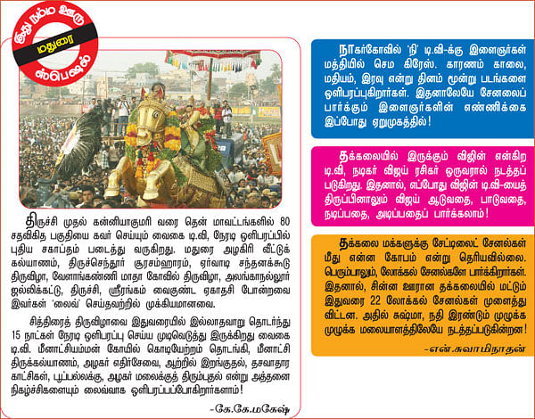 மதுரையில் பெப்சி உமா!
