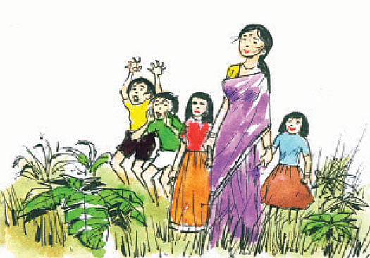 மாயா டீச்சரின் மந்திரக் கம்பளம் !