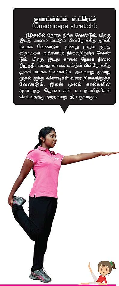 பயிற்சிக்கு முன் பயிற்சி செய்வோம்