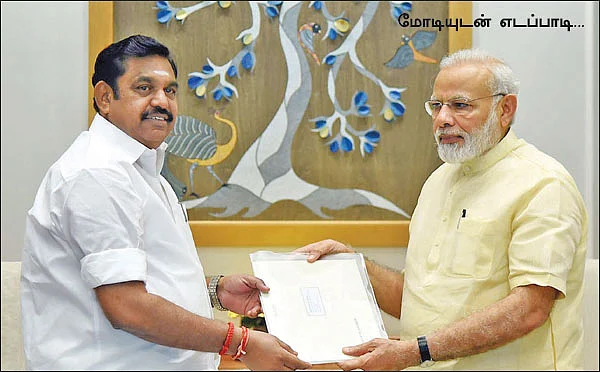 பிரதமரைச் சந்தித்த எடப்பாடி சகலை... அ.தி.மு.க-வினர் கவலை!