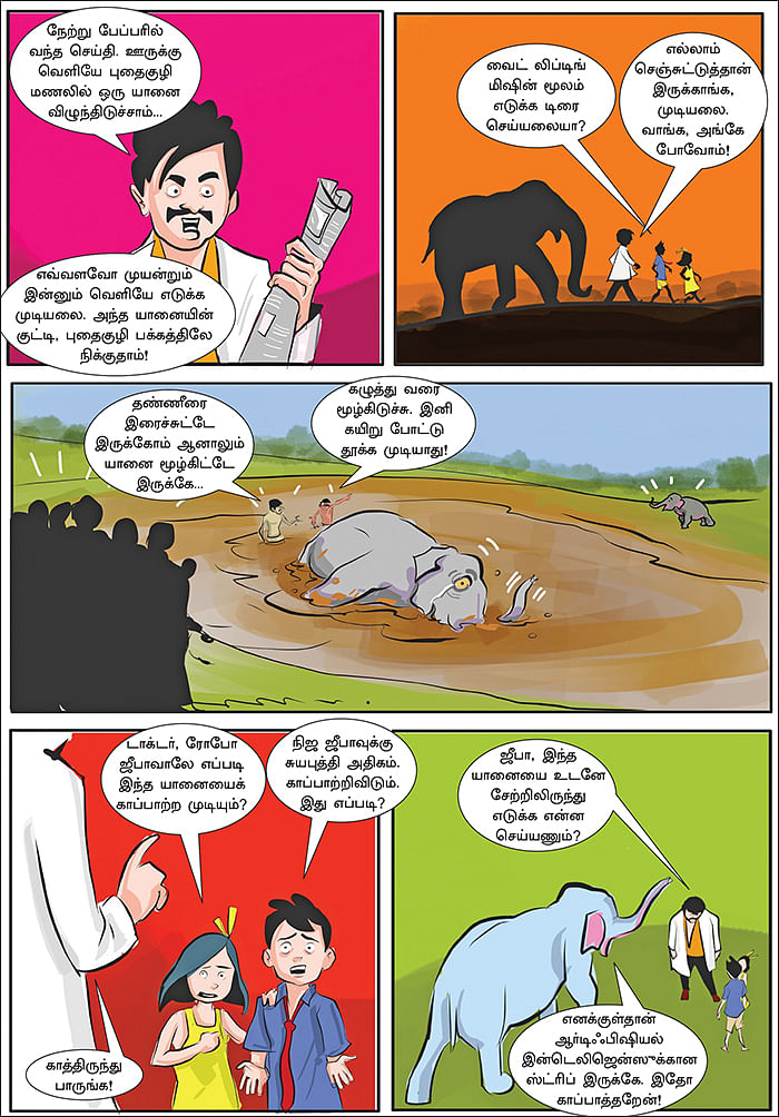 ஜீபாவின் சாகசம் - ரோபோ... ரோபோ... ஜீபா