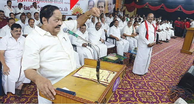 25 நாள்களில் ஆட்சியை மாற்றுவேன்! - துரைமுருகன் சூலூர் சூளுரை!