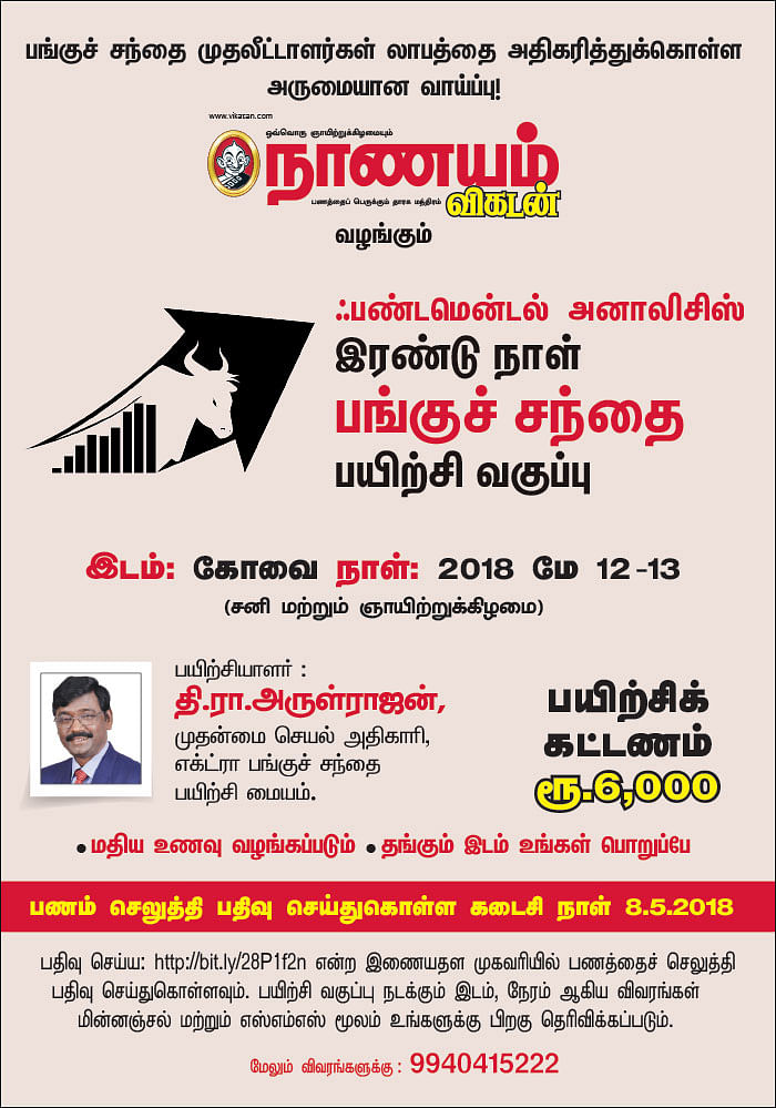 ஃபண்டமென்டல் அனாலிசிஸ் - இரண்டு நாள் பங்குச் சந்தை பயிற்சி வகுப்பு