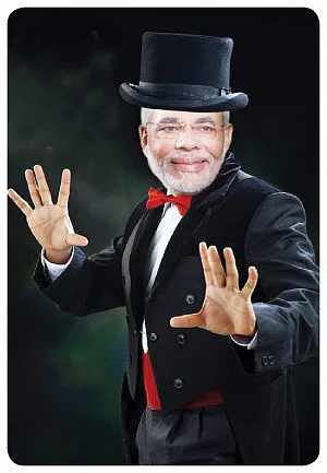 குஜராத்தில் பலித்த மோடி வித்தை!