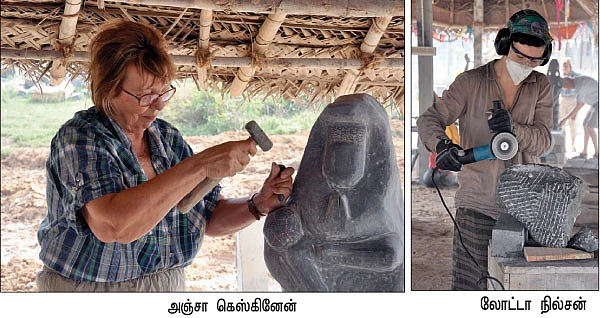 உளி பிடிக்கும் வளைக்கரங்கள்!