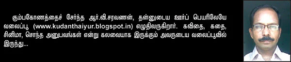 வலையோசை : குடந்தையூர்