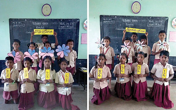 வண்ணப் பூக்களில் ஓரினப் பின்னங்கள்!