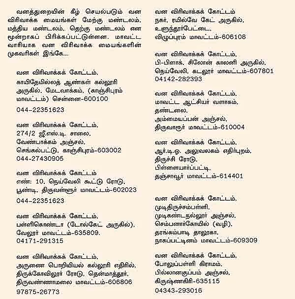 ''மரக் கன்றுகள் வேண்டுமா...எங்க கிட்ட வாங்க!''