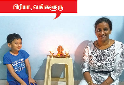 ஆனைமுகனுக்கு தீபக் கொண்டாட்டம்!
