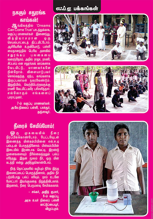 நலரும் சதுரங்க காய்கள் !