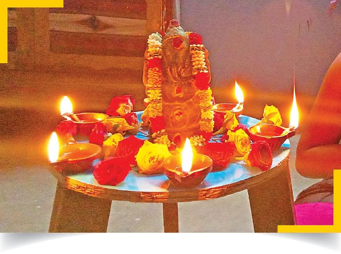 ஆனைமுகனுக்கு தீபக் கொண்டாட்டம்!