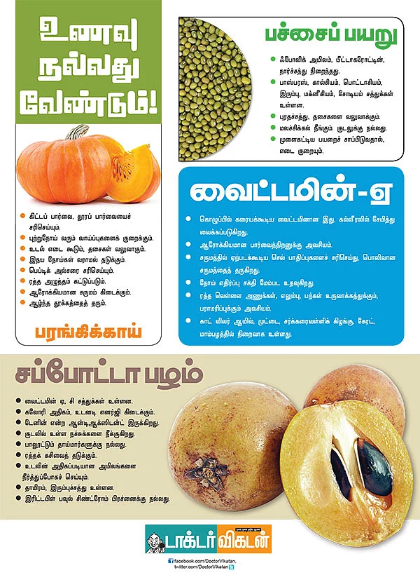 உணவு நல்லது வேண்டும்!