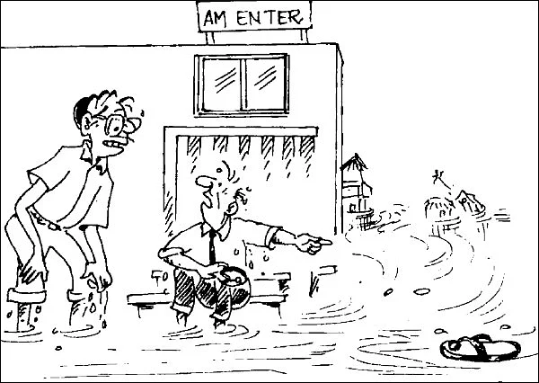 கரை புரண்டோடுது சிரிப்பு வெள்ளம்!