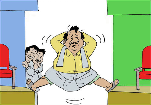ஜோக்ஸ் - டமாசு பண்றயே தலீவா... டமாசு