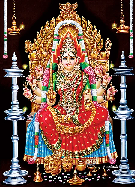 ‘அம்பிகை கண் மலர்ந்தாள்!’
