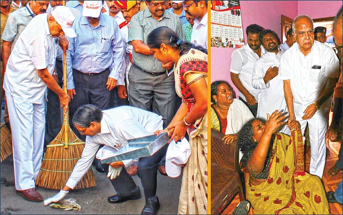 புரோஹித் புயல்! - ஆய்வு செய்கிறாரா... ஆட்சி நடத்துகிறாரா?