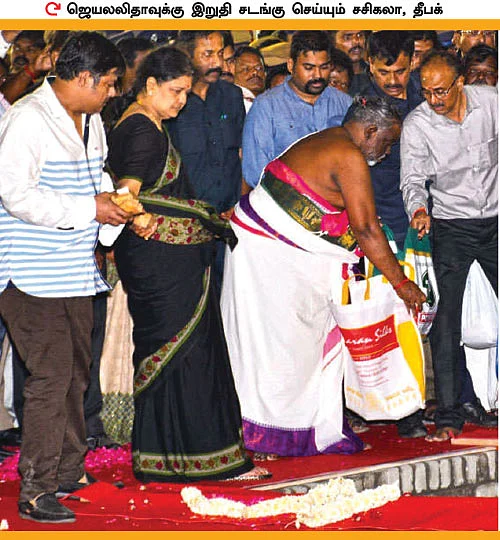 சசிகலா ஜாதகம் - 24 - கதறிய ஜெயக்குமார்... கஞ்சா வழக்கில் மேகநாதன்!