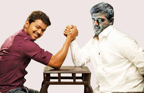 தல - தளபதி ரசிகைகள்... டிஸ்யூம் டிஸ்யூமா?!