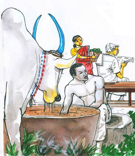மரத்தடி மாநாடு : விமானத்தில் பறக்கும் குச்சி முருங்கை! 