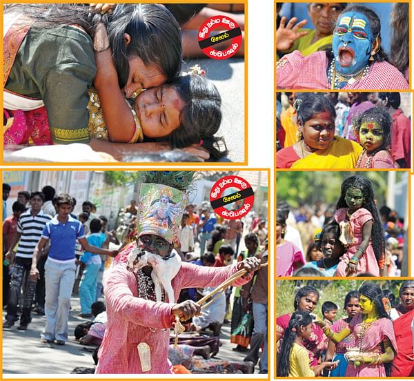 மிரட்டல் திருவிழா!
