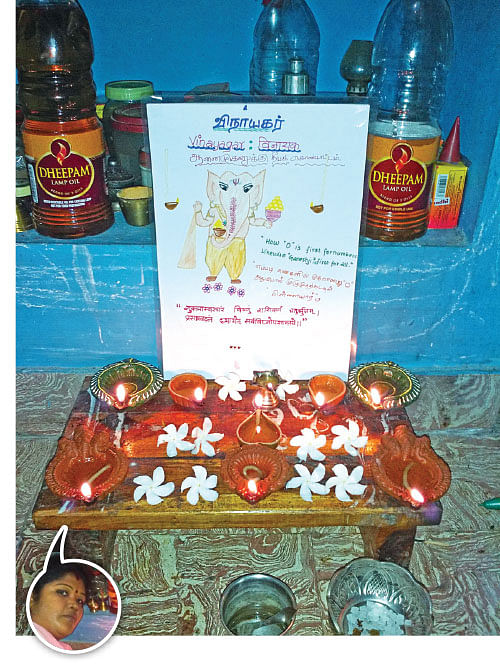 ஆனைமுகனுக்கு தீபக் கொண்டாட்டம்!