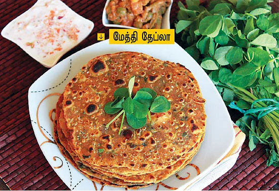 கீரை, வெஜிடபிள் சப்பாத்தி... யம்மி ப்ளஸ் ஹெல்த்தி!