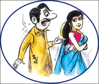 கன்னத்தில் கையை வைத்தால்...
