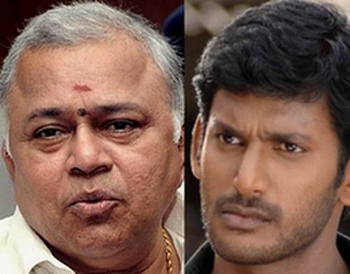நடிகர் சங்க தேர்தல்: விஷாலுக்கு ராதாரவி சவால்!