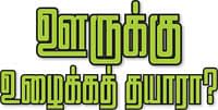 ஊருக்கு உழைக்கத் தயாரா?