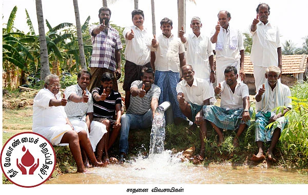 கழனியைச் செழிக்க வைத்த கழிவு நீர்..!