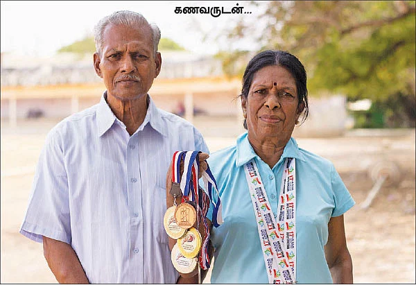 70 வயது... 83 பதக்கம்!