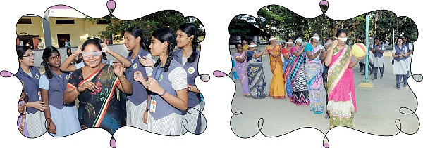 கண்ணைக் கட்டி கிரெளண்டில் விடு!