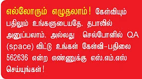 நானே கேள்வி... நானே பதில்!