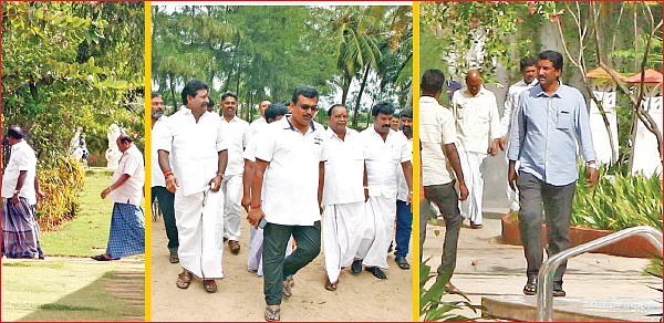 கூவத்தூர்... ஓவர் To புதுச்சேரி!