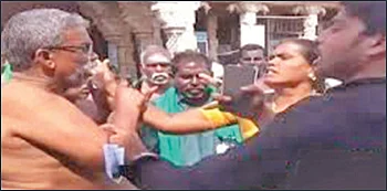 “பிரார்த்தனை செஞ்சாலும் அடிக்கிறாங்க!”