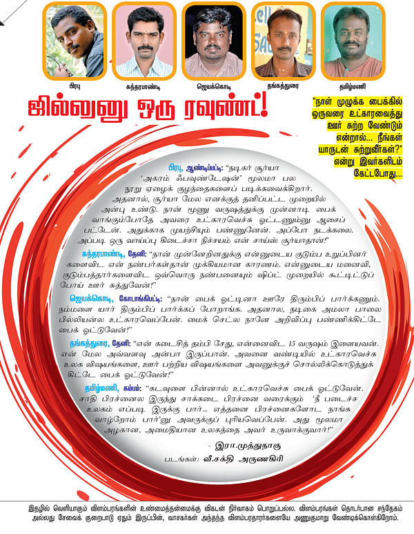 ஜில்லுனு ஒரு ரவுண்ட்!
