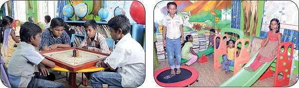 உற்சாகப் பூங்காவாக உங்கள் நூலகம் !