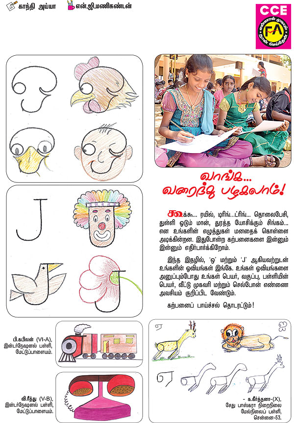 வாங்க வரைந்து பழகலாம் !