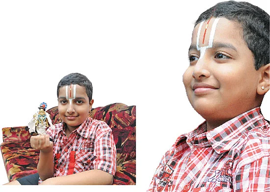 மேடைகளில் அசத்தும் உபன்யாச சிறுவன்!