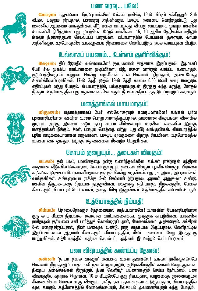 ராசி பலன்கள்