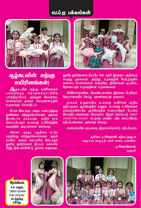 ஆழ்கடலின் அற்புத உயிரினங்கள் !