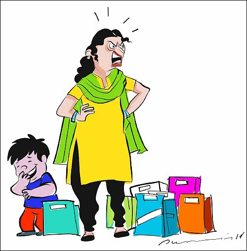 ஷாப்பிங் @ அந்தக்காலம்!