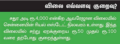 முகலிவாக்கம் பாதிப்புக்குப் பிறகு ரியல் எஸ்டேட் ‘ரியல்’ நிலவரம்!