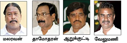 கட்டி உருளும் கோஷ்டிகள்... சாட்டை எடுப்பாரா ஜெயலலிதா?