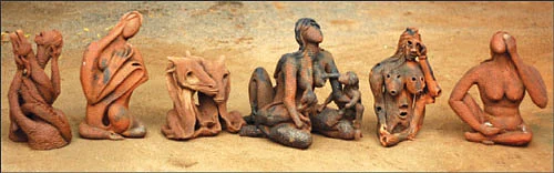 முப்பரிமாணம்..சிந்திக்கச் சொல்லும் சிலைகள்