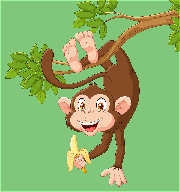 குட்டிப் பூனை! - குறும்புக் குரங்கு!