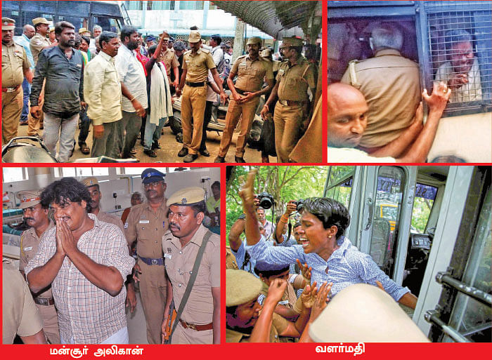 எவர் எதிர்த்தாலும் சிறைதான்! - எடப்பாடி அரசின் எழுதப்படாத சட்டம்