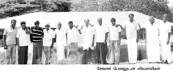 கழனியைச் செழிக்க வைத்த கழிவு நீர்..!