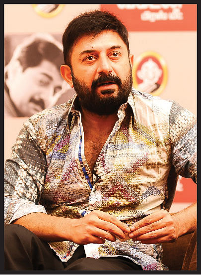 விகடன் பிரஸ்மீட்: “எனக்கு ஹாரர் படங்கள் பிடிக்காது!” - அர்விந்த் சுவாமி