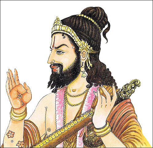 நாரதர் உலா... - ஸ்ரீவில்லிபுத்தூர் ஆண்டாள் கோயிலில்